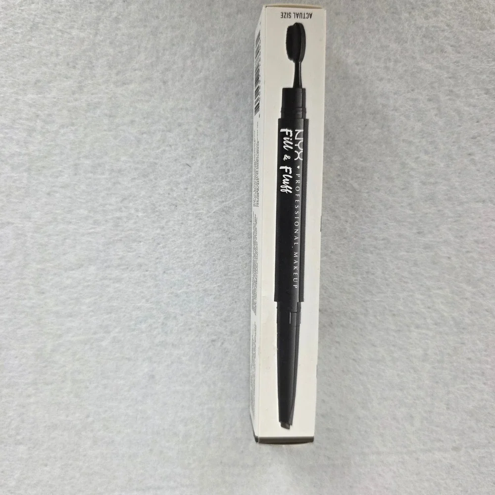 NYX Fill & Fluff Eyebrow Pomade Pencil Brunette FFEP06 Dual Ended Brush New